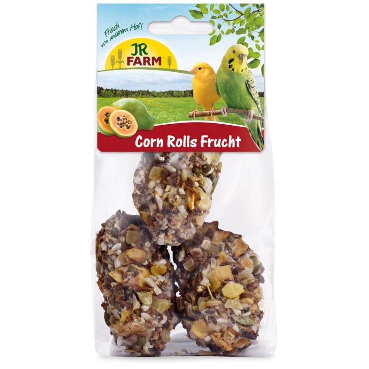 JR Farm Birds Corn Rolls Frucht 5 x 90 g