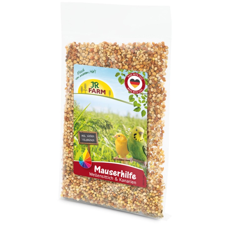 JR Farm Birds Mauserhilfe Wellensittich & Kanarien 10 x 30 g