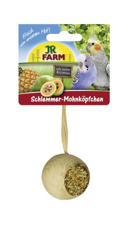 JR Farm Birds Schlemmer Mohnköpfchen 5 x 75 g