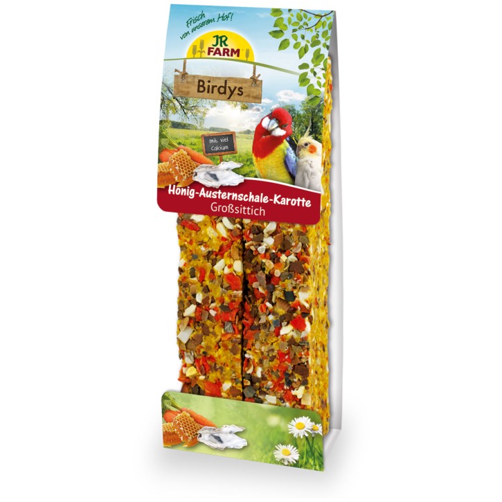 JR Farm Birdys Honig Austernschale Karotte 5 x 260 g