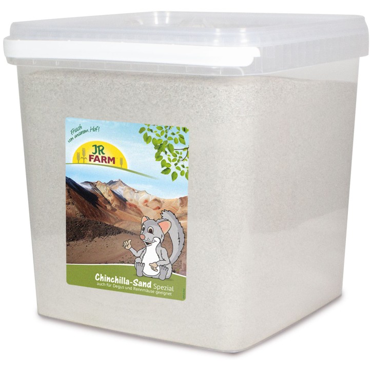 JR FARM Chinchilla Sand Spezial 4 kg Eimer JR FARM Chinchilla Sand Spezial 4 kg Eimer