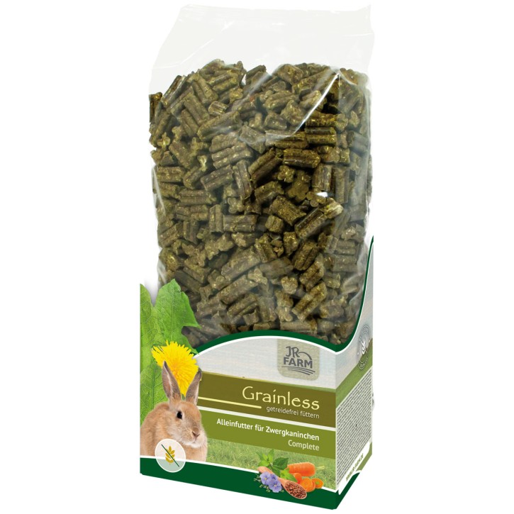 JR Farm Grainless Complete Zwergkaninchen 4 x 3,5 kg JR Farm Grainless Complete Zwergkaninchen 4 x 3,5 kg