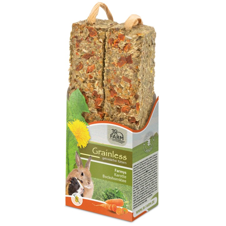 JR Farm Grainless Farmys Karotte Bockshornklee 8 x 140 g