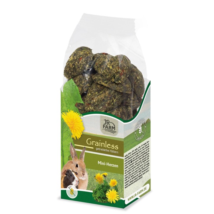 JR Farm Grainless Mini Herzen 8 x 150 g