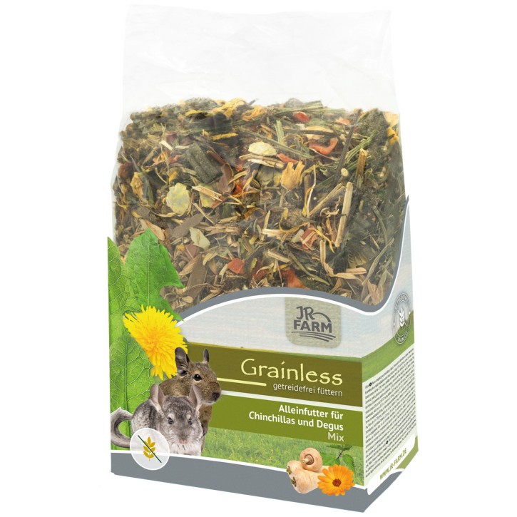 JR Farm Grainless Mix Chinchilla & Degu 6 x 650 g