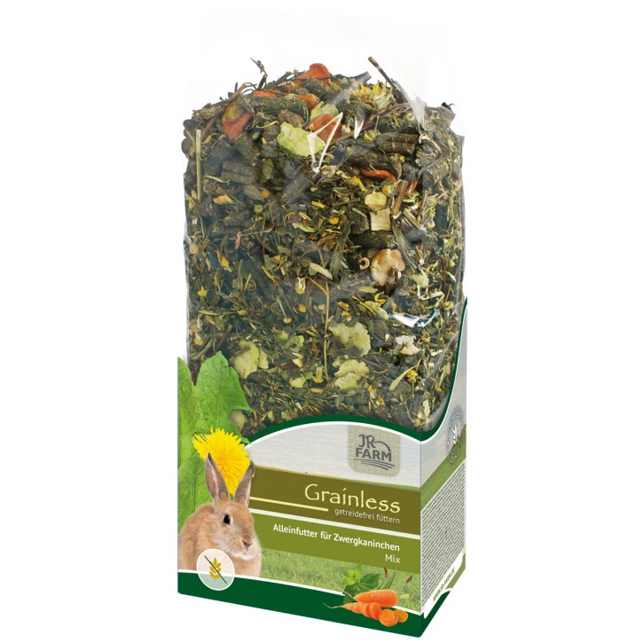 JR Farm Grainless Mix Zwergkaninchen 2,5 kg