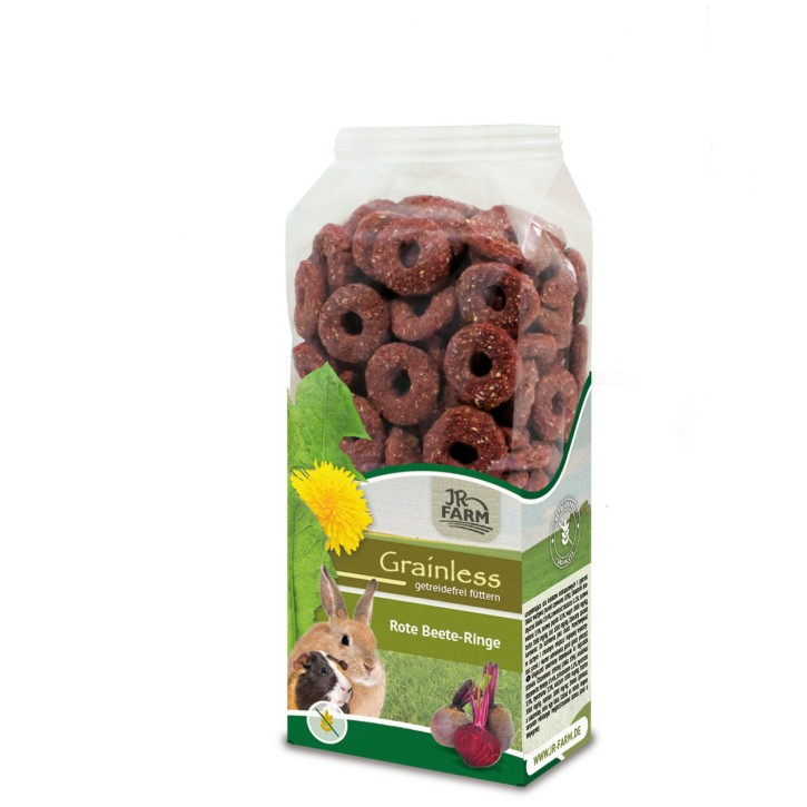 JR Farm Grainless Rote Beete Ringe 8 x 100 g