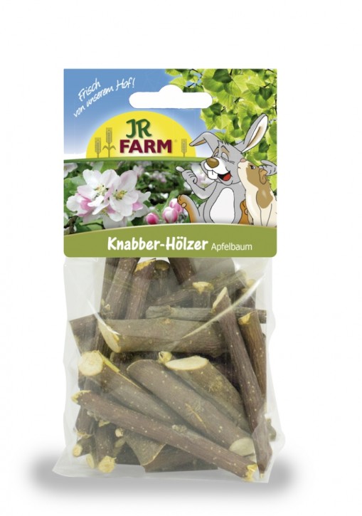 JR Farm Knabber Hölzer Apfelbaum 8 x 100 g