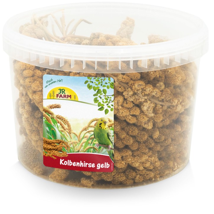 JR Farm Kolbenhirse gelb im Eimer 1 x 500 g