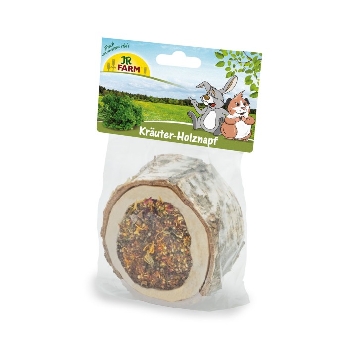 JR Farm Kräuter Holznapf 6 x 120 g