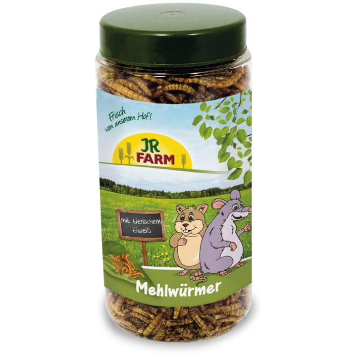 JR Farm Mehlwürmer 5 x 70 g