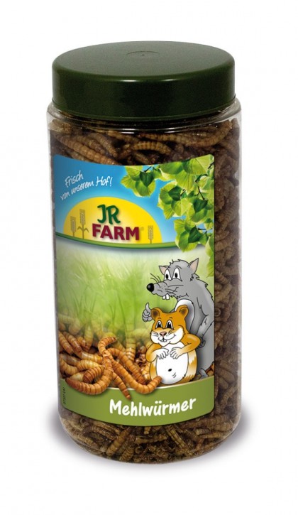 JR Farm Mehlwürmer in der Dose 5 x 70 g