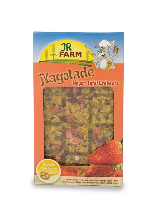 JR Farm Nager Tafel Erdbeere 7 x 125 g