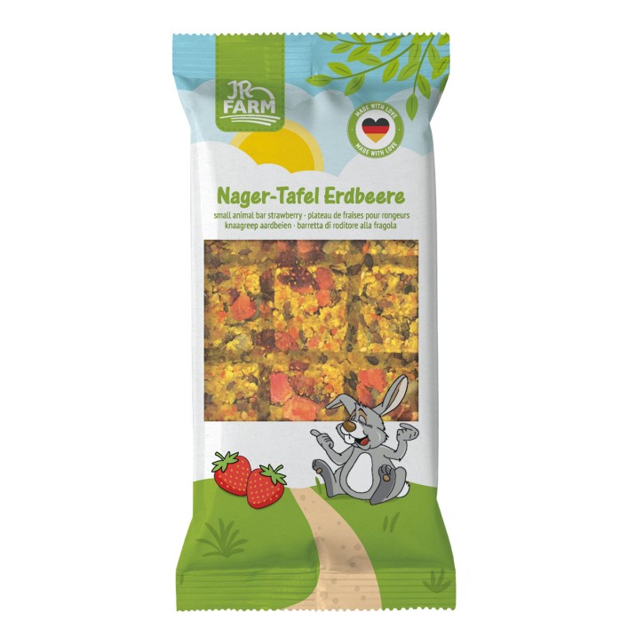 JR Farm Nager Tafel Erdbeere 7 x 125 g JR Farm Nager Tafel Erdbeere 7 x 125 g