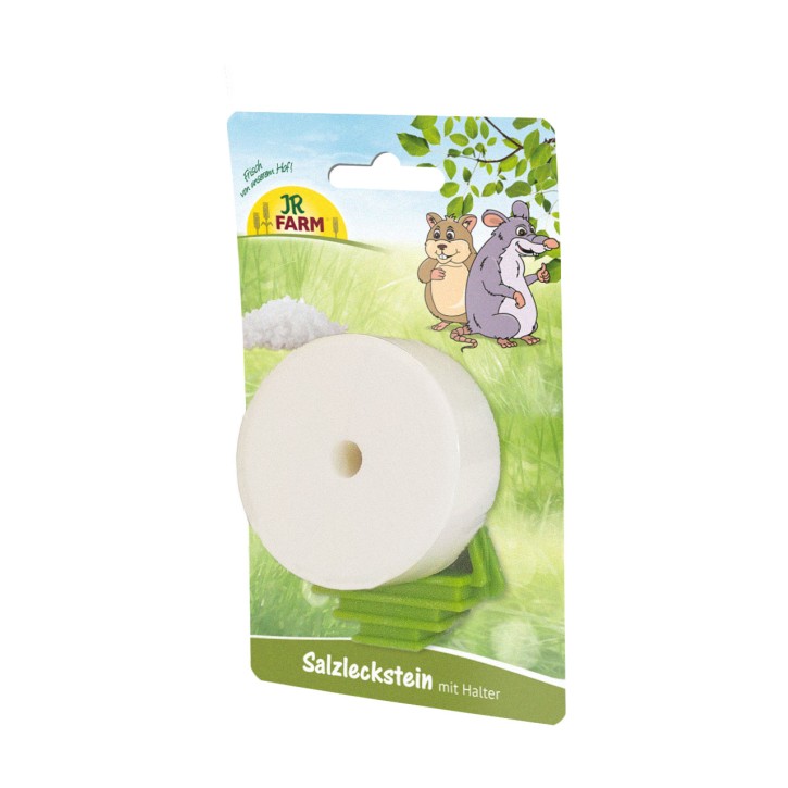JR Farm Salzleckstein mit Halter 12 x 80 g