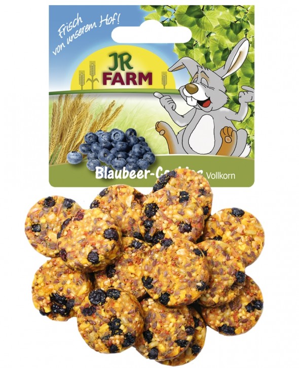 JR Farm Vollkorn Blaubeer Cookies 8 x 80 g