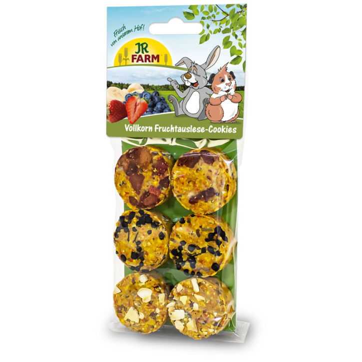 JR Farm Vollkorn Fruchtauslese Cookies 8 x 80 g