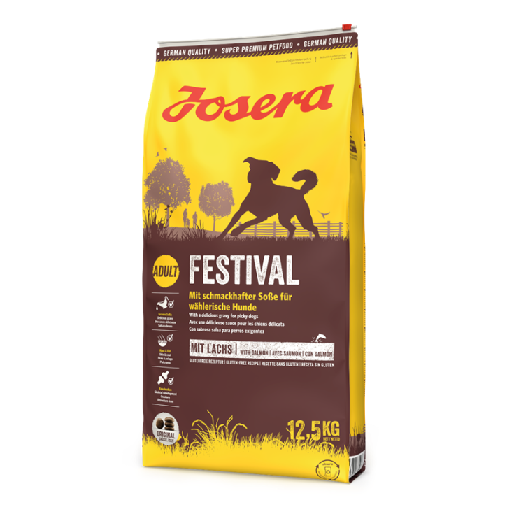 Josera Festival 4 x 12,5 kg (Staffelpreis)