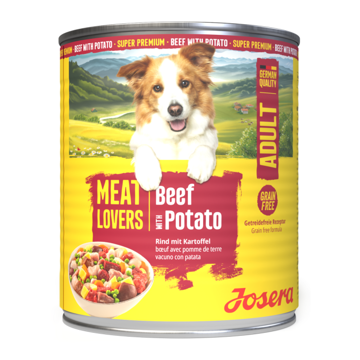 Josera Meat Lovers Menu Beef with Potato 6 x 800 g