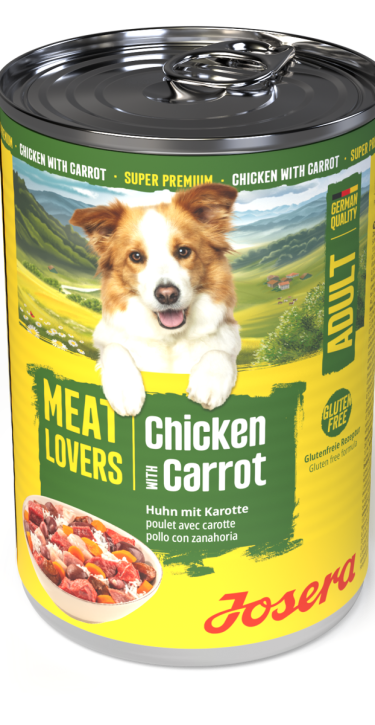 Josera Meat Lovers Menu Chicken with Carrot 400 g oder 800 g