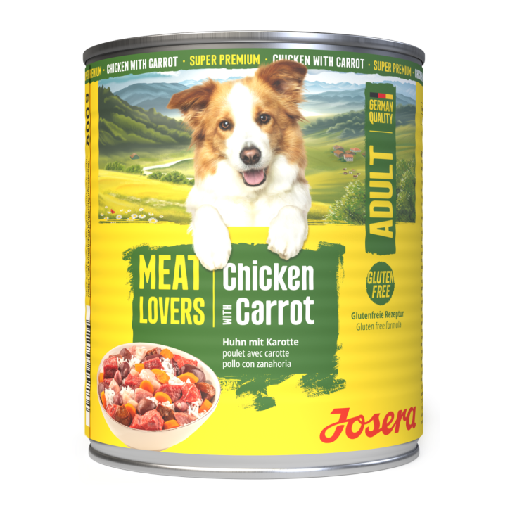 Josera Meat Lovers Menu Chicken with Carrot 6 x 800 g