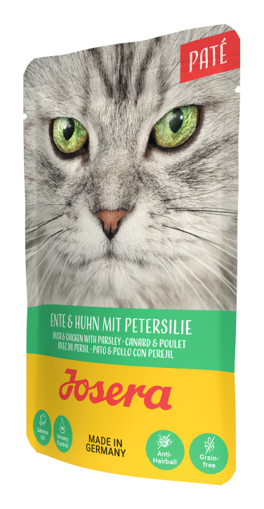Josera Pate Ente und Huhn mit Petersilie 16 x 85 g
