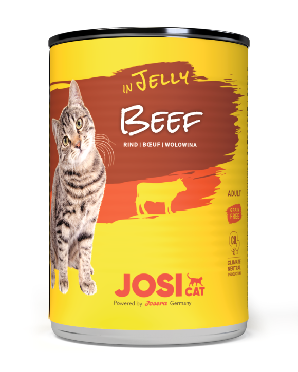 JosiCat Beef in Jelly 12 x 400 g