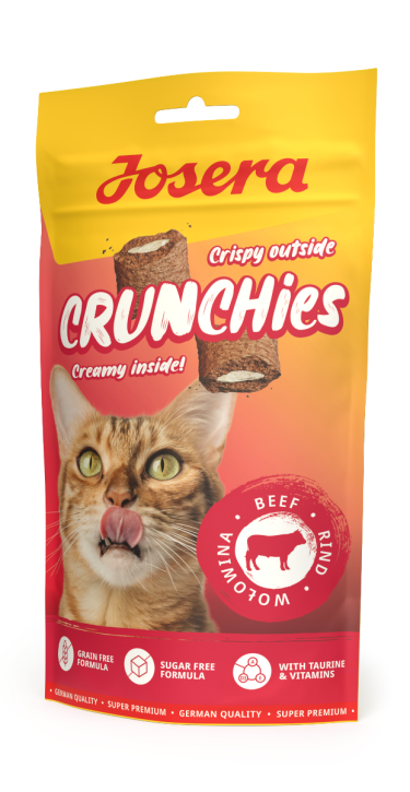 JosiCat Crunchies Beef 12 x 60 g