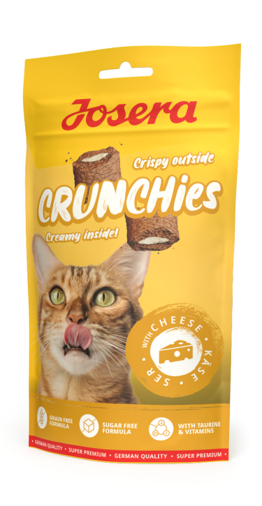 JosiCat Crunchies Cheese 12 x 60 g