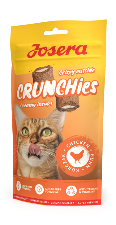 JosiCat Crunchies Chicken 12 x 60 g