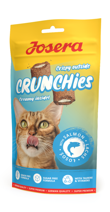 JosiCat Crunchies Salmon 12 x 60 g