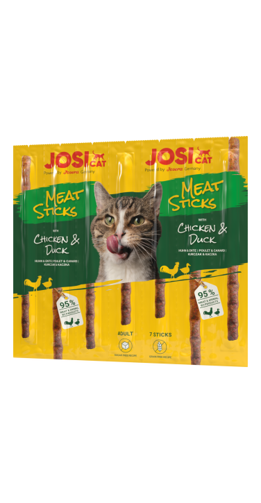 JosiCat Meat Sticks Chicken & Duck 20 x 35 g