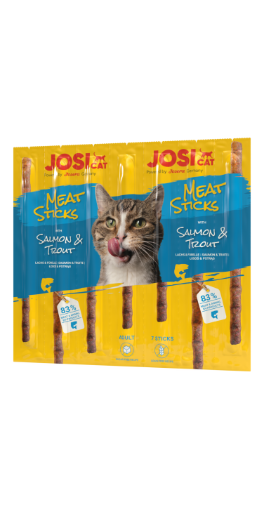JosiCat Meat Sticks Salmon & Trout 20 x 35 g