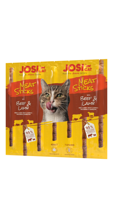 JosiCat Meat Sticks Beef & Lamb 20 x 35 g
