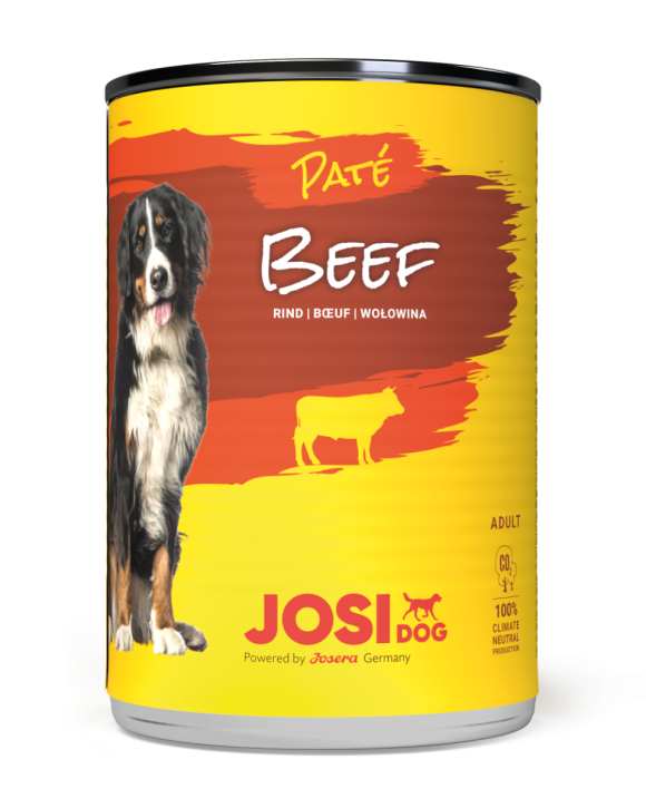 JosiDog Pate Beef 400 g oder 800 g