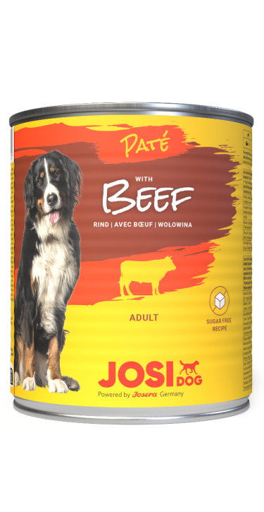 JosiDog Pate Beef 6 x 800 g