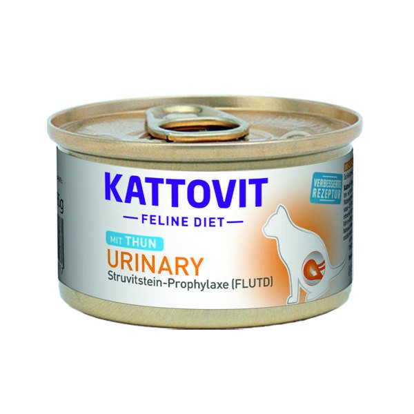 Kattovit Feline Diet Urinary mit Thunfisch 12 x 85 g