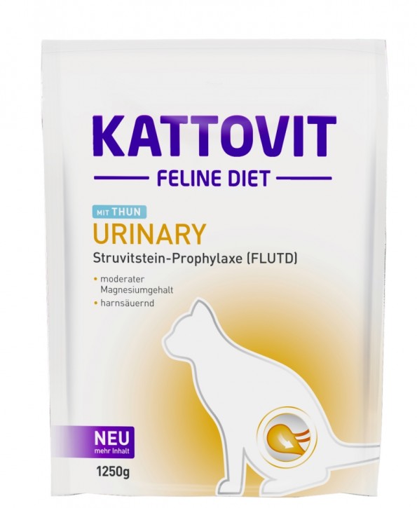 Kattovit Feline Urinary mit Thunfisch 1,25 kg oder 4 kg