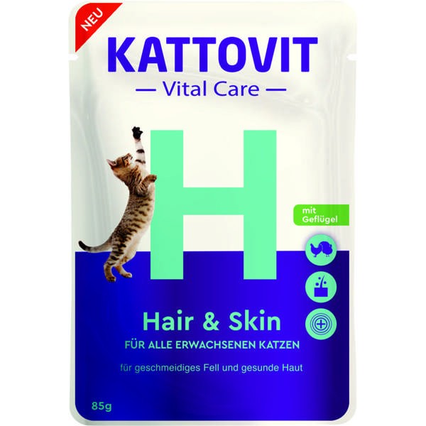 Kattovit Feline Vital Care Hair & Skin 24 x 85 g