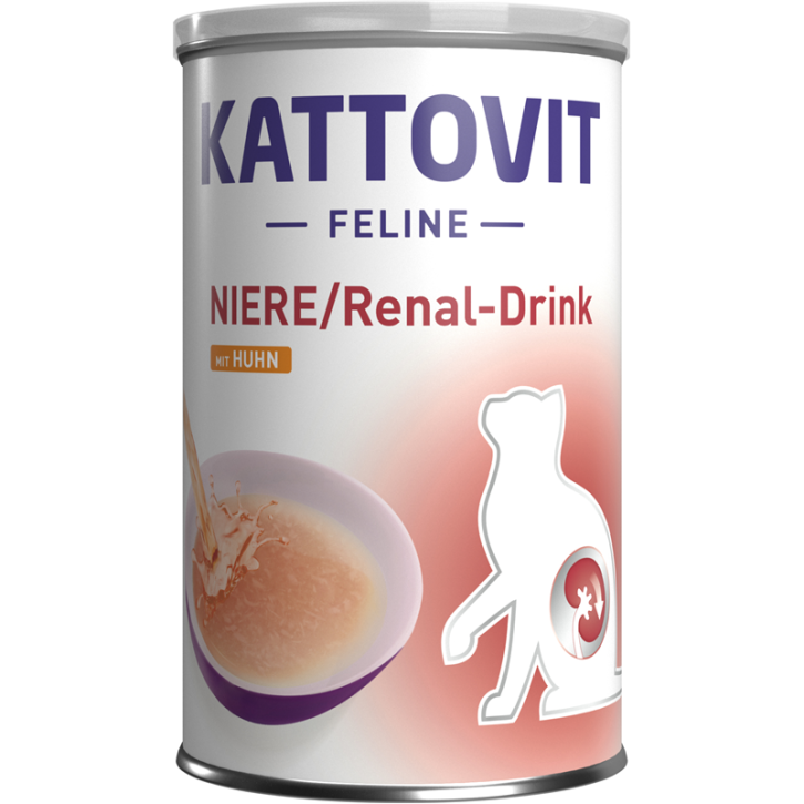 Kattovit Niere & Renal Drink mit Huhn 12 x 135 ml