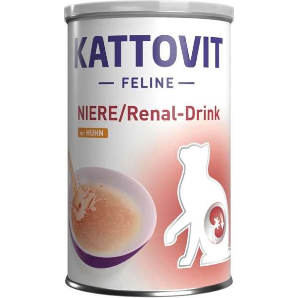 Kattovit Niere & Renal Drink mit Huhn 24 x 135 ml