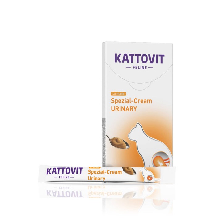 Kattovit Urinary Spezial Cream mit Huhn 66 x 15 g
