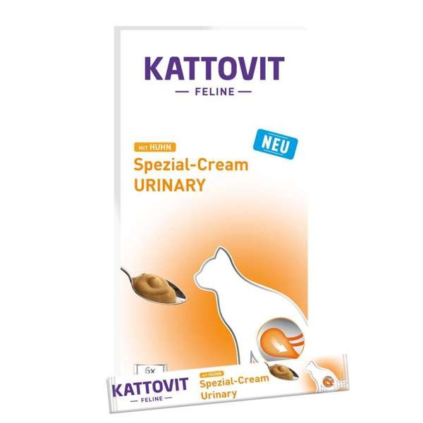 Kattovit Urinary Spezial Cream mit Huhn 11 x 90 g