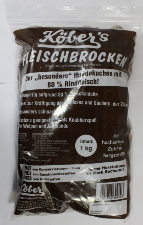 Köbers Fleischbrocken 5 kg (SPARTIPP: unsere Staffelpreise)