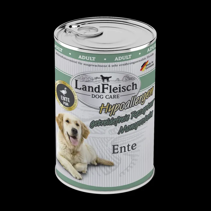 LandFleisch Dog Hypoallergen Ente 12 x 400 g