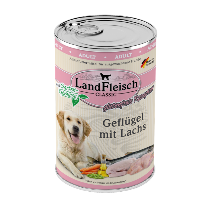 LandFleisch Geflügel & Lachs 12 x 400 g