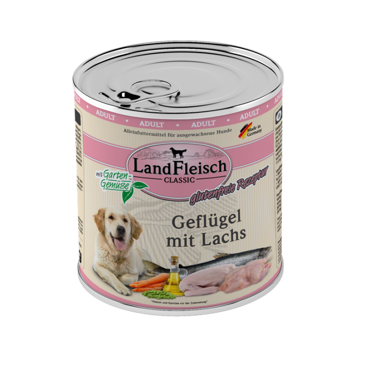 LandFleisch Geflügel & Lachs 6 x 800 g