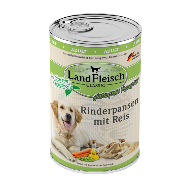 LandFleisch Rinderpansen & Reis 12 x 400 g