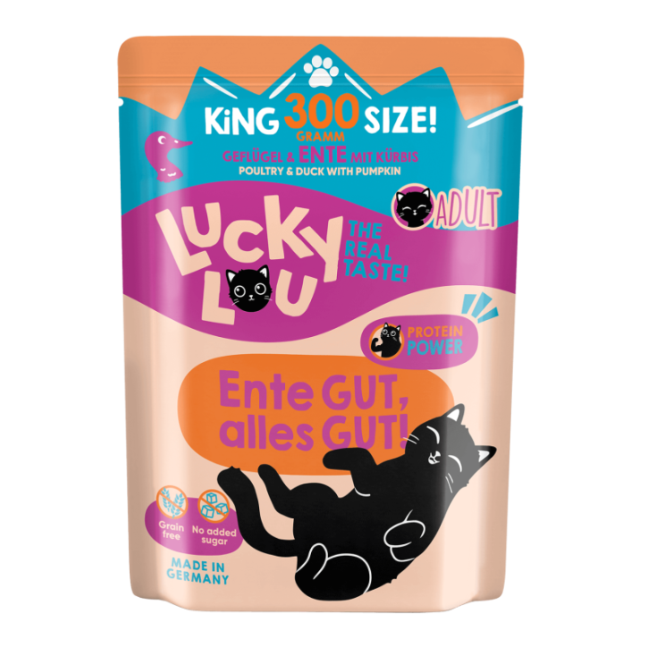 Lucky Lou Adult Geflügel & Ente 125 g oder 300 g