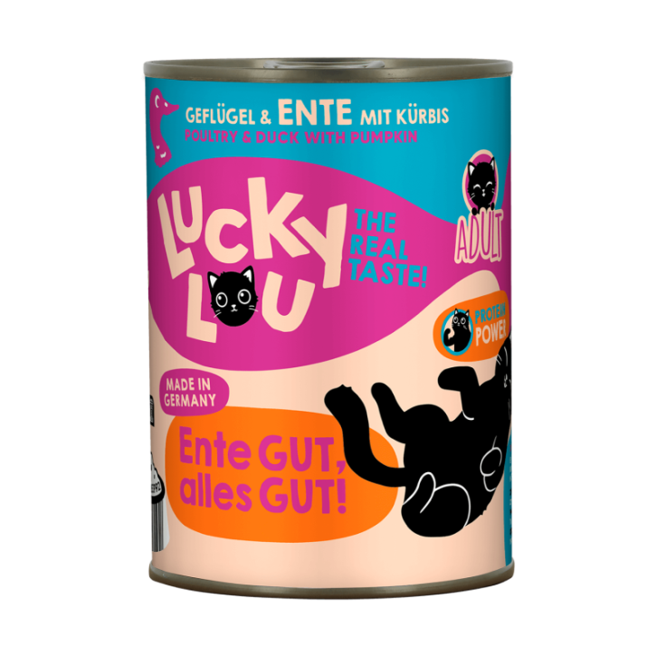 Lucky Lou Adult Geflügel & Ente 200 g oder 400 g